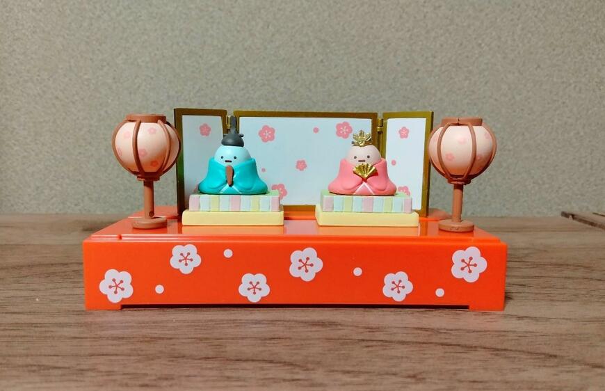 筆者撮影（株式会社リーメント、すみっコぐらしのひなまつり）