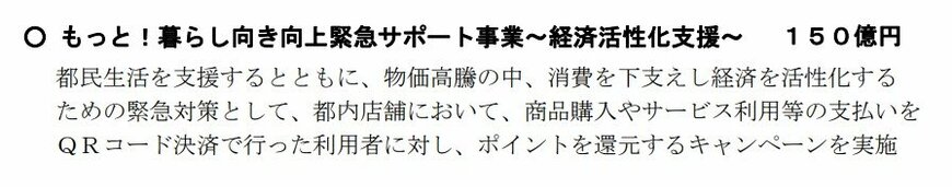 2024年9月東京都補正予算案