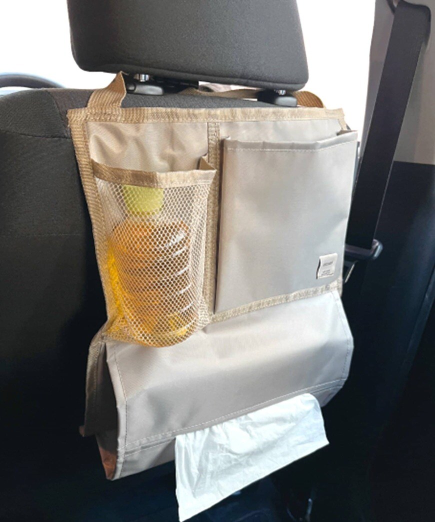 3COINS公式 CARバックシート収納 画像