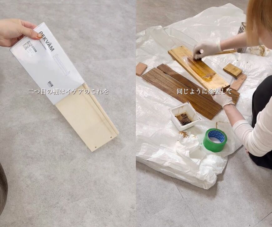 セリアの商品を使ったDIY