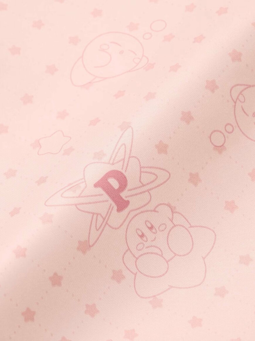 サテンパジャマ(長袖&ロングパンツ) Kirby