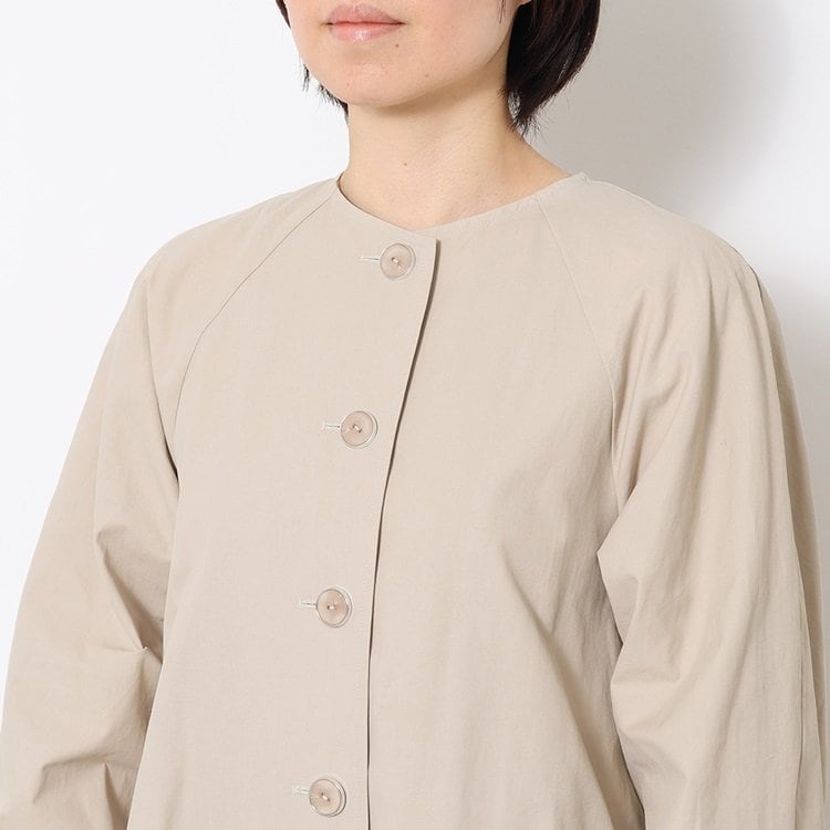 KEYUCA（ケユカ）公式通販サイト　【すごナノ撥水】ノーカラーハーフコートの画像