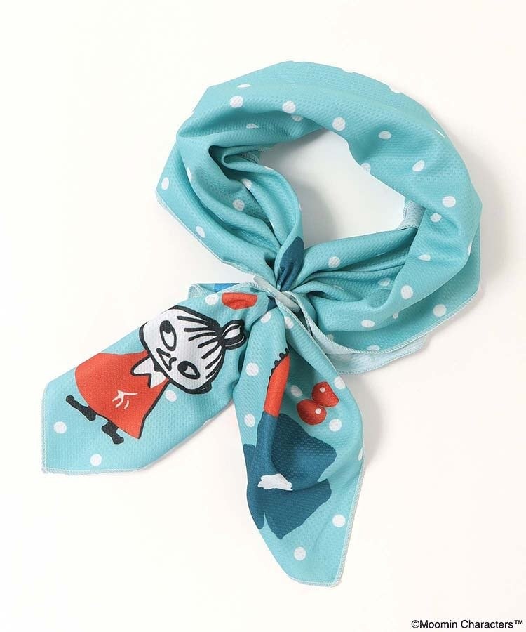 ブルーブルーエ公式 リトルミイ柄ひんやりスカーフ