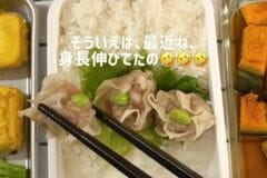  新婚の妻が夫に作る「シュウマイ弁当」蒸し器いらずでフライパン調理　同時進行でおかずを仕上げる手際のよさに注目