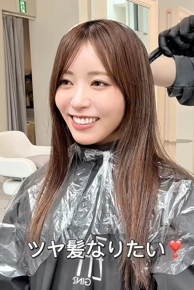 変身前の女性