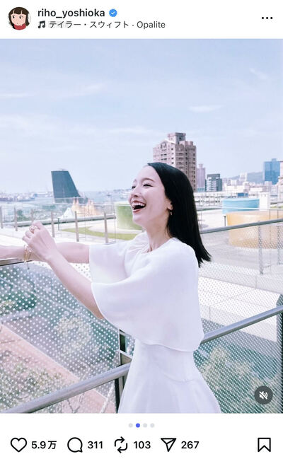 吉岡里帆のInstagram