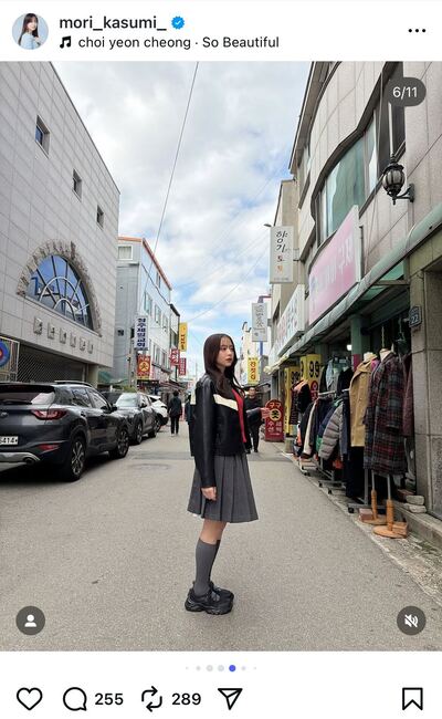 森香澄のInstagram投稿