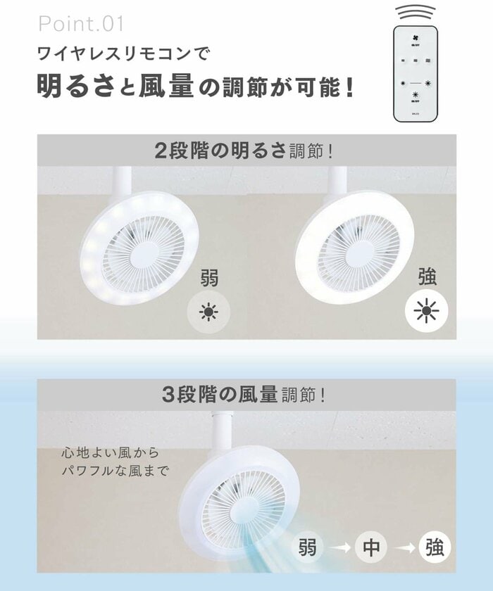 離れた場所からでも手元で簡単に操作が行えます