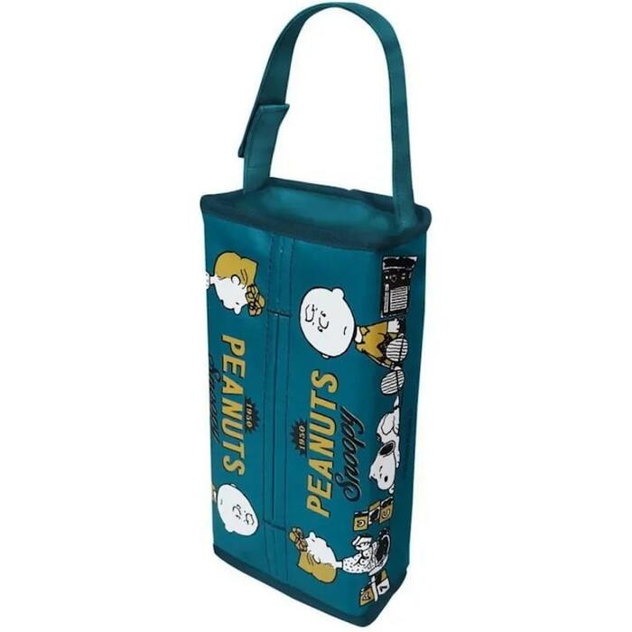 スヌーピー レトロティシュケース（ネイビー）