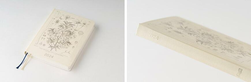 出所：ほぼ日『NHK朝ドラ『らんまん』のモデル・牧野富太郎博士の「植物図」がほぼ日手帳2024のラインナップに登場！』