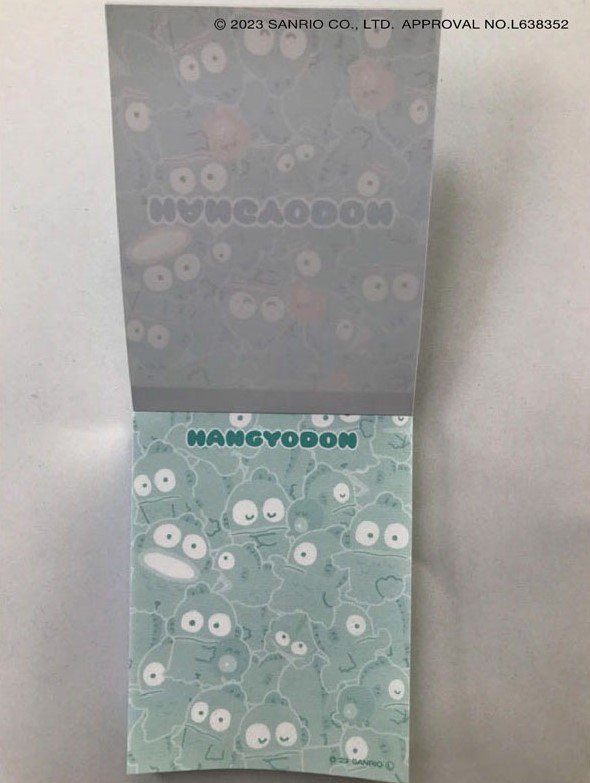 出所：Can★Doネットショップ サンリオ　ミニメモ　ハンギョドン／ギュギュットイッパイ2