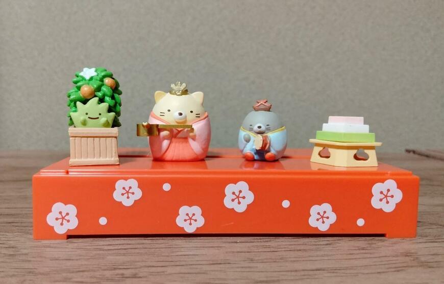 筆者撮影（株式会社リーメント、すみっコぐらしのひなまつり）