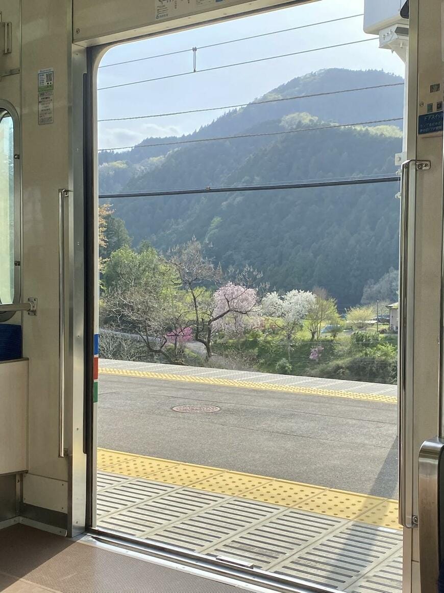 開いたドアの先の景色