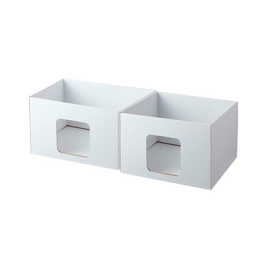 山崎実業、キャットボックスタワー 2個組画像