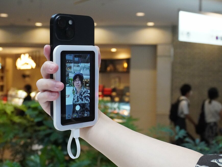 Camee＋を装着してiPhone 15のアウトカメラで撮影
