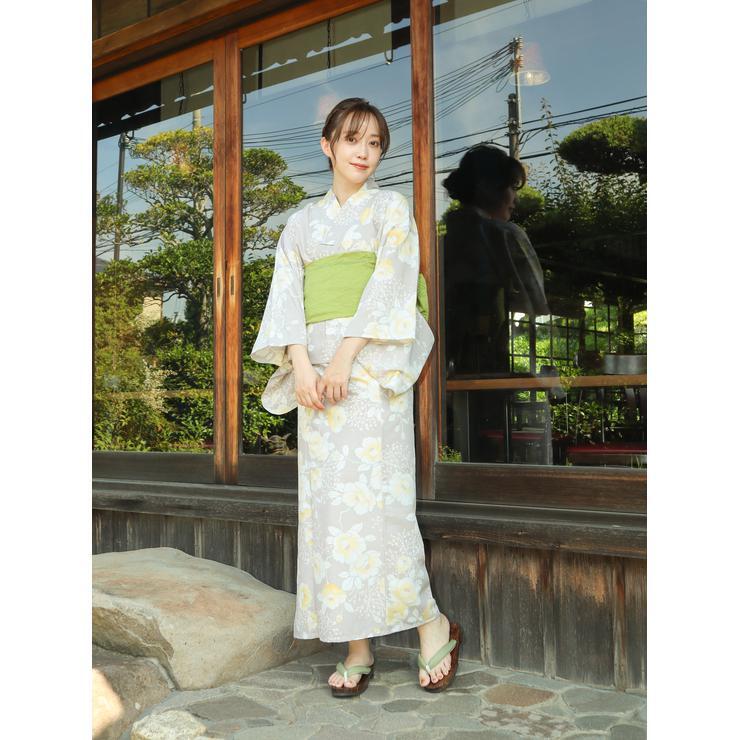 しまむら yumi 浴衣 セパレート浴衣 新品未使用品 サクラ 4点