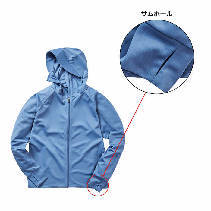 これ一枚で、帽子・アームカバー・ネックカバーの役割をしてくれる万能アイテム