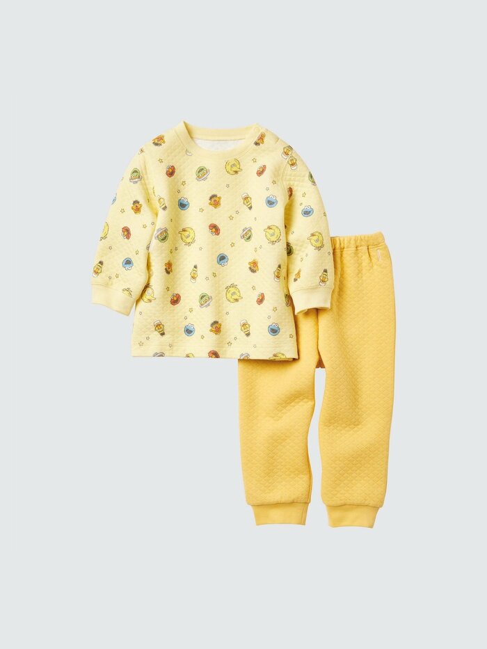 ユニクロ公式　セサミストリート　キルトパジャマ