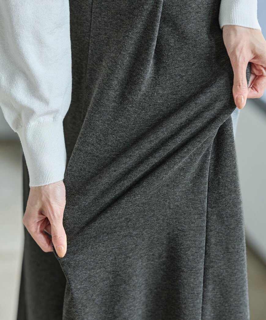 出所：ハニーズ公式　あったかガウチョパンツ