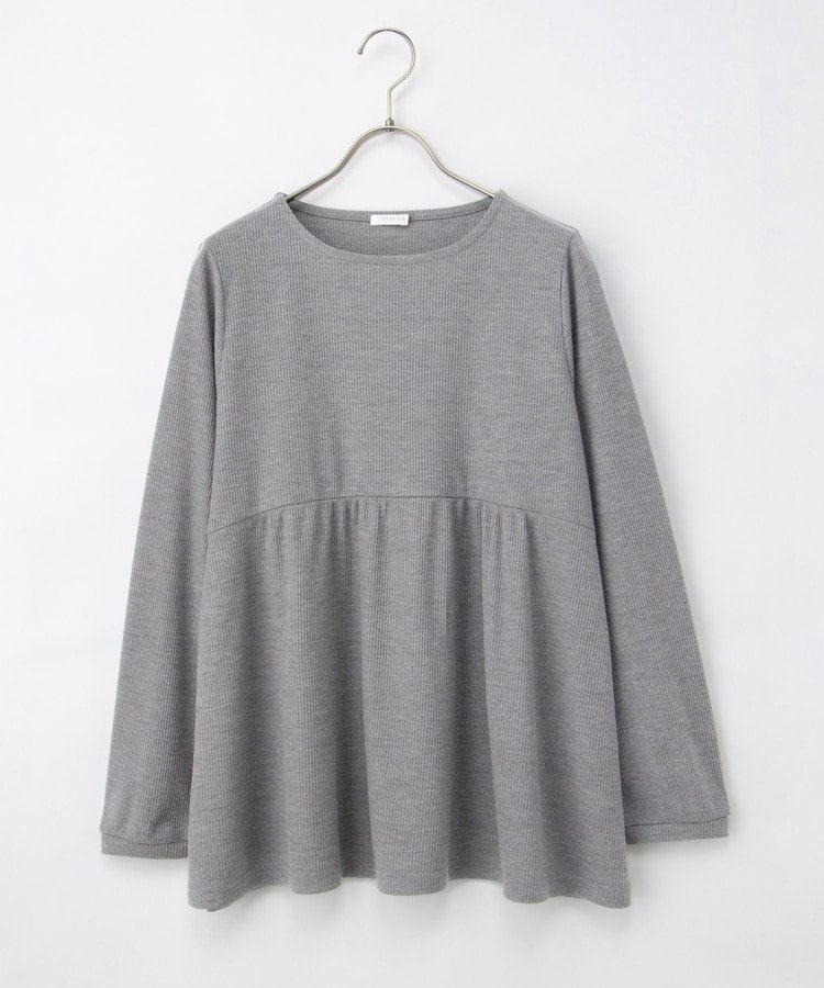 出所：ハニーズ公式　切替ギャザートップス