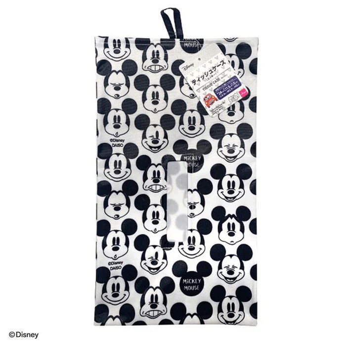 出所：ダイソー公式　ティッシュケース（ミッキー）　