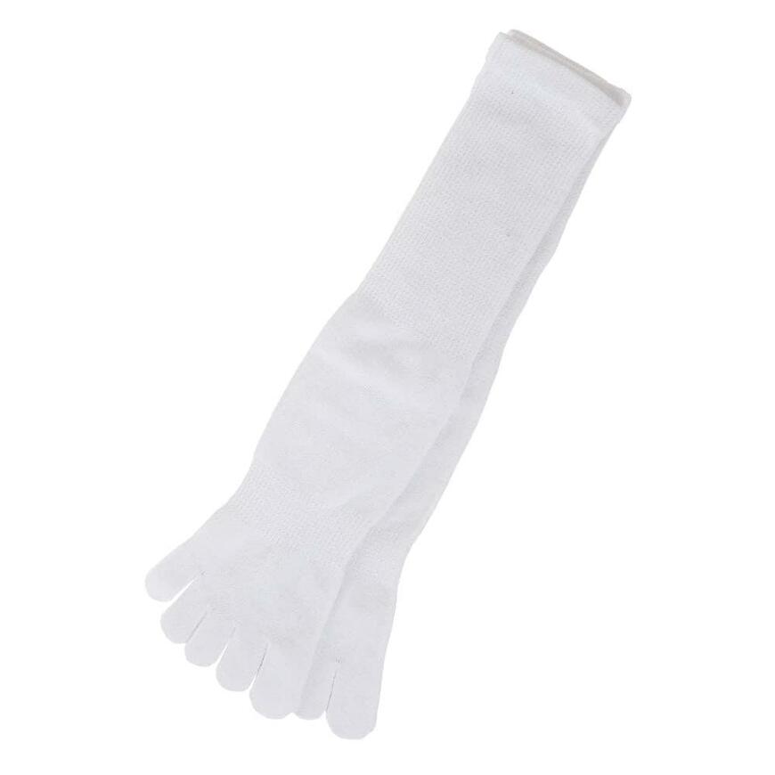 出所：ワークマン公式オンラインストア 綿混かかとなし5本指靴下 10足組