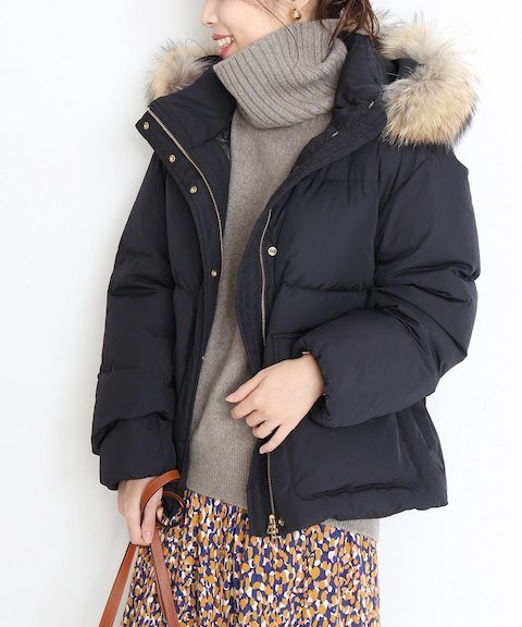 Spick and Span - フーディッドショートパッファーダウン ¥37,800（税込）