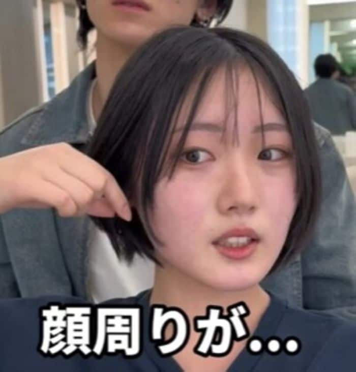 「顔周りが気持ち悪い」ハネる襟足に悩む女性　プロのカットですっきりマッシュショートにスタイルチェンジ！