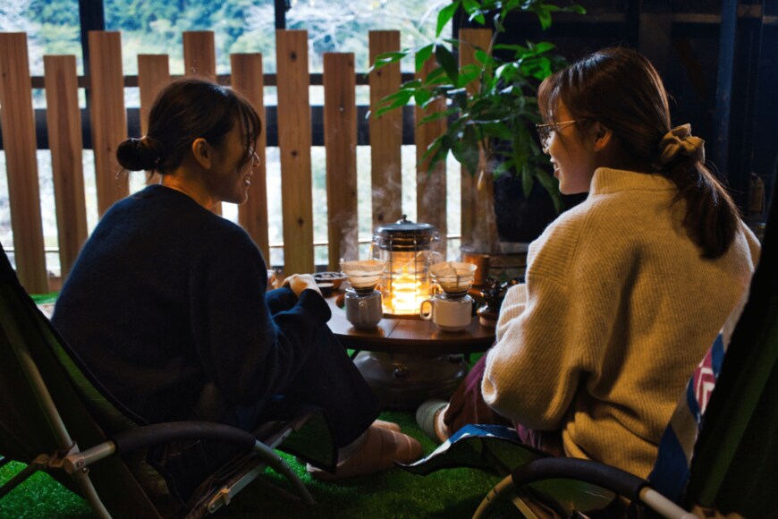 コーヒードリップ体験（出所：ウッドデザインパーク株式会社）