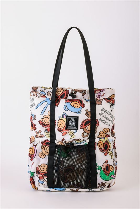 ローソン公式 HYSTERIC MINI 2WAY TOTE←→BACKPACK BOOK WHITE ver. の画像
