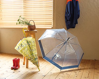 ローソン公式　SNOOPY UMBRELLA BOOK NAVY　画像
