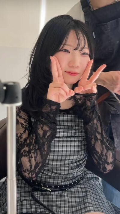 素敵な仕上がりにピース！
