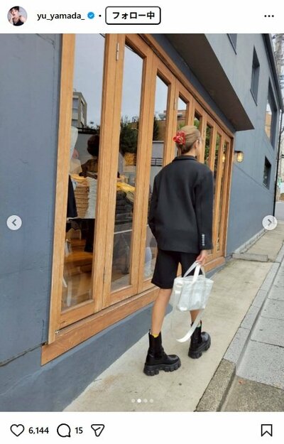 山田優のInstagram投稿