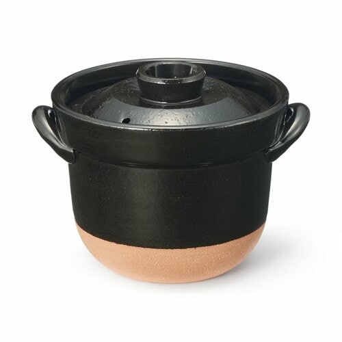 レンジで温め直せる 萬古焼 ごはん鍋