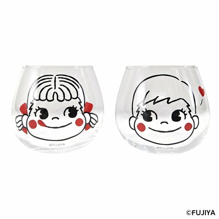 ゆらゆらペアグラス(ペコポコ)