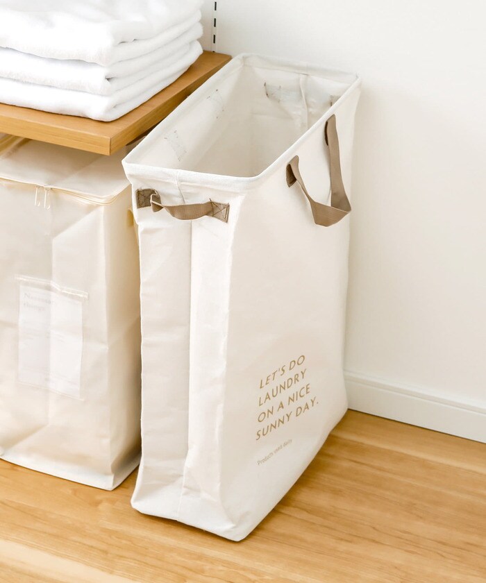 スリムランドリーバスケット