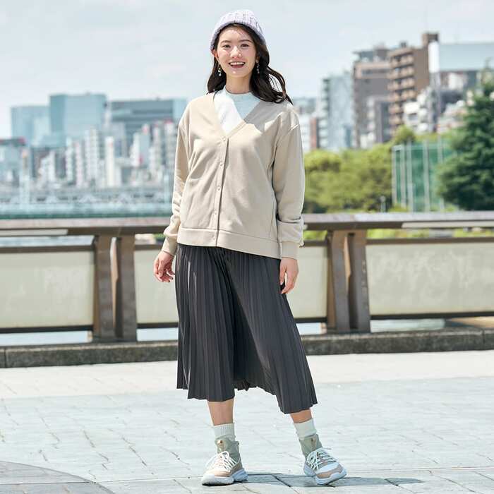 「レディースサーバースウェットウォームカーデガン」