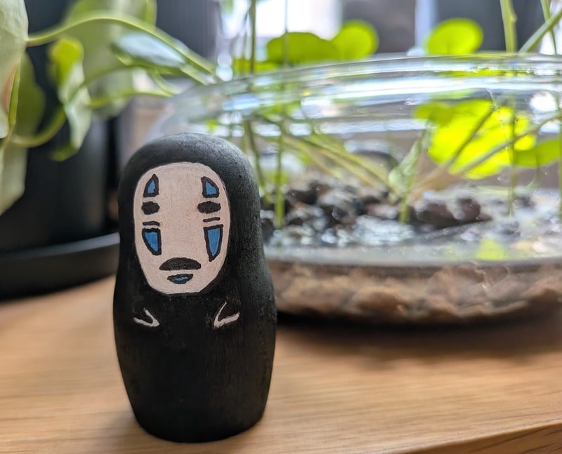 セリア　無地マトリョーシカ