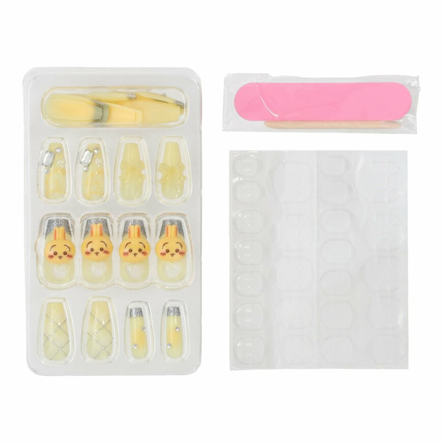 出所：粧美堂　ちいかわ ネイルチップ〈うさぎ〉