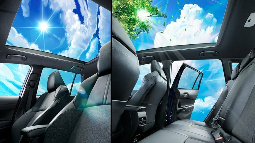 出所：トヨタ自動車WEBサイト　トヨタ カローラ クロス　ギャラリー