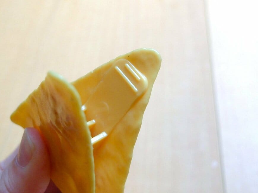 筆者撮影（セリア、チップスモチーフクリップ2P）