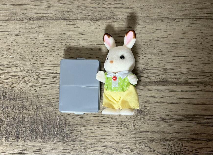 セリア、ミニチュア角缶 画像