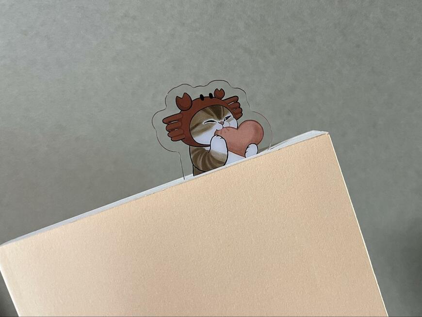 セリア、ブックマークコレクション mofusand