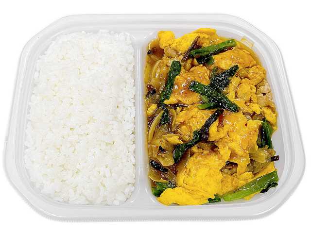 【セブン】ニラ玉弁当　富山県産アルギットにら使用