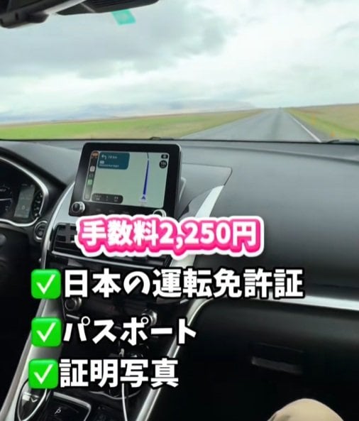 国際免許証発行のために必要なもの