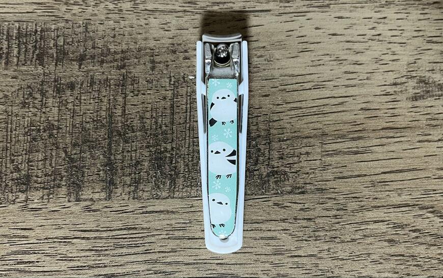 キャンドゥ、ミニ爪切り　シマエナガ画像