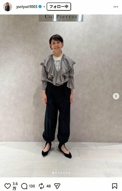石田ゆり子のInstagram投稿
