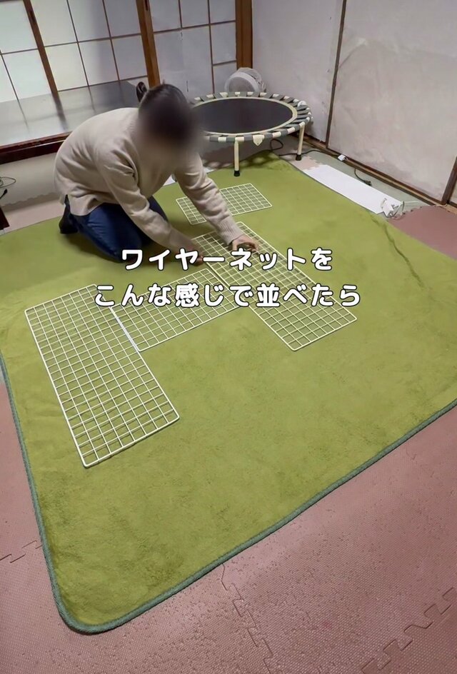 【100均DIY】玄関がすっきり！ダイソーのワイヤーネットを使って、キャスター付き「ハンガーラック」を作る