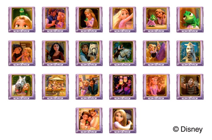 『塔の上のラプンツェル』をイメージした商品