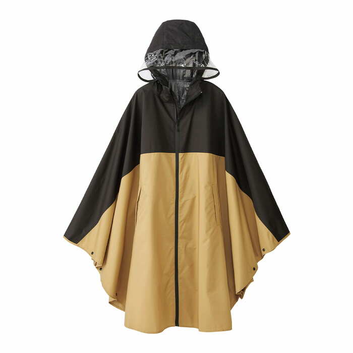 レディース高撥水レインポンチョ